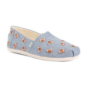 TOMS Casual Football Slip On Flats